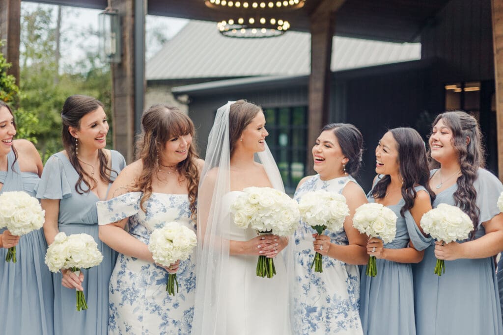 spring-summer-blue-white-wedding-blue-bridesmaids-dresses-the-luminaire-wedding-venue-AVP-ashleys-visions-productions-houston-wedding-planner
