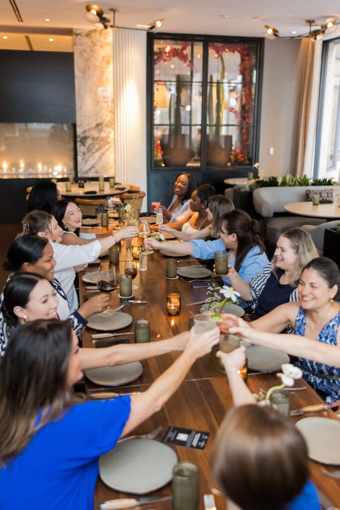 Toro-four-seasons-houston-private-event-black-and-green-florals